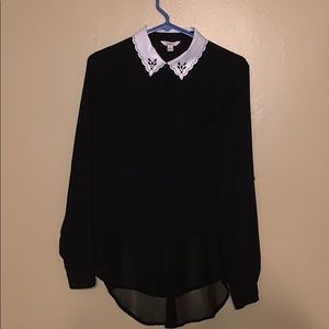 5for20🌟 Black Button Down Shirt